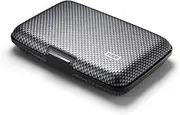 [ÖGON -DESIGNS-] Aluminium Card Holder, RFID Protection Against Fraud and demagnetization, Compact Wallet, Smart Case Stockholm V1 Model