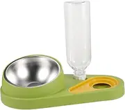 GANAZONO Pet Food Water Feeder Fall Pet Bowl for Dogs Capacity Automatic Feeder for Home Use Ergonomic Angled Pet Supply