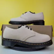 Dr Martens 1461 Natural Canvas Men's Women's Unisex Tan Warm Sand Oxford Shoes
