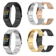 Stainless Steel Band Strap Wristband for Fitbit Charge 5 Fitness Health Tracker