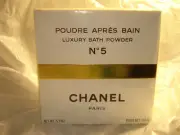 CHANEL No 5 LUXURY BATH POWDER 5.3 oz / 150 gr SEALED BOX