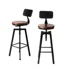 1x Industrial Bar Stools Kitchen Levede