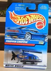 Propper Chopper Helicopter Aircraft Hot Wheels 1998-798 Mainline