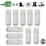 50Pack USB 2.0 Flash Drive 16GB Memory Stick Thumb Pen Data Storage Drive Silver