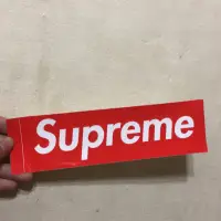 在飛比找蝦皮購物優惠-SUPREME BOX LOGO STICKER RED 貼