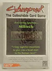 CyberPunk: CCG Starter Deck Militech 2003 Limited Edition [SOG 10002 MIL]