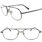 Classic Retro 80s Rectangle Spring Hinge Gunmetal 1.50 Reading Reader Glasses