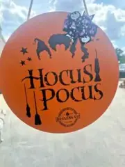 Halloween Hocus Pocus Door Sign Welcome Sign 12in Halloween Wooden Signs Decor