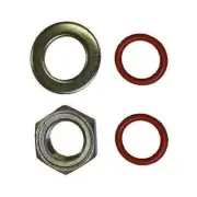 Weldless Fittings for Installation of Thermometer/Valve - Mash Tun Brew Kettle