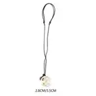 Car Hanging Perfume Bottle Empty Glass Refillable Diffuser Decor Accessories