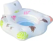 Led Light-up Pool Mattress | Inflatable Pool Lounge Chair | 2 Cup Holder Lake Floats | Inflatable Pool Mattress With Cup Holders, Floating Pool Lounger With Led Lights, Pool Lounger Float with Support