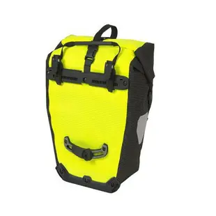 德國[ORTLIEB] Back-Roller High-Vis QL2.1(single bag)(20L) / 螢光防水馬鞍袋-肩背四用包(單個)可掛,手提,肩背及雙肩(需另購背架) 德國製《長毛象休閒旅遊名店》