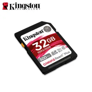 金士頓 32GB Kingston Canvas React Plus SDHC UHS-II V90 U3 記憶卡