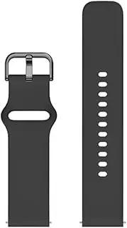 Silicone Strap for Kogan Active 4 / Active 4 Pro GPS Smart Sports Watch (Black) - KAA4PSSBLK