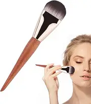 Flat Foundation Brush | Makeup Foundation Brush Ultra Thin | Professional Soft Bristles Portable Applicator for Blending, Contour, Cream, Concealer Cosmetics