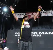 Rapper Method Man performs Rock The Bells Music Arts Festival on A- Old Photo 3