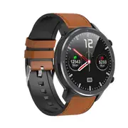 L11 Ultra Thin HD Screen Wristband 10 Sport Modes Tracker ECG Heart Rate Monitor Smart Watch BLACK COLOR