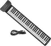 Abaodam Keys Portable Up Piano Electronic Digital Keyboard with Built Recording USB Connection Chord Accompaniment Function for Practice and Performance the Go