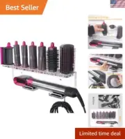 Wall Mount Holder Compatible with Dyson Airwrap Styler Accessories Acrylic St...