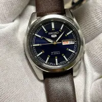 在飛比找Yahoo!奇摩拍賣優惠-SEIKO 7S26-03H0 自動上鏈機械錶 寶藍面