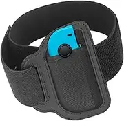 JoyHood Leg Strap for Switch/Switch OLED Joy-Con Controller, Game Accessories compatible with Switch Sports Play Soccer/Ring Fit Adventure, Adjustable Elastic Switch Leg Straps for Adults & Kids
