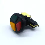 3 In 1 Arcade Game Push Button Triple Color with 3 Micro-switch For JAMMA MAME