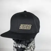 New Side 392 Hemi Hat V2 Flexfit 110 Snapback Leatherette Hat Patch Mopar