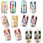 12pks Wool roving FELT Needle DIY Handcraft red purple blue yellow pink white