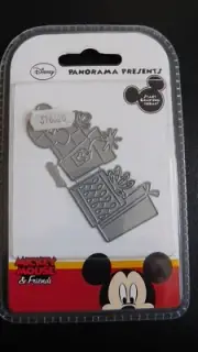 DISNEY MICKEY MOUSE & FRIENDS - PANORAMA PRESENTS DIE DL040 All Occas Gift Boxes