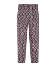 Pattern casual pants EU46 Gray