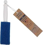 White Magic Jar Washing Brush - 25cm, Made in USA, Perfect for Pickling & Jam Jars, Versatile Cleaning for Narrow & Wide Mouths, Durable & Hygienic, Ergonomic Handle, Easy Storage