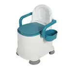 Bedside Commode Chair Soft Padded Bedside Potty Chair Slip Resistant Large
