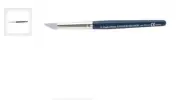 NEW PMC COLOUR #6 SHAPER BLUE ANGLED CHISEL MODELING TOOL FOR METAL CLAY WORK