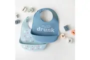 Pearhead Silicone Bib - Milk Drunk (2 Pack)