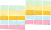 STOBOK 2sets Note Cards Index Cards Paper Cards for Meetings Speeches Daily Planning Portable Notepad 500pcs*2