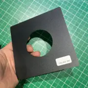 140x140mm Lens Board f/ Sinar Horseman Chamonix Compur Copal #0 #1 #2 #3 Metal