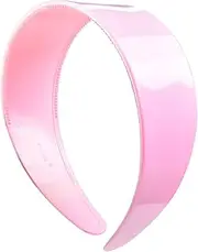 Light Pink 2 Inch Hard Plastic Headband with Teeth Women and Girls wide Hair band (Motique Accessories)