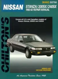 在飛比找博客來優惠-Chilton’s Nissan Stanza, 200Sx