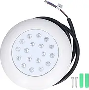 10W 12V 18LED Pool Light, IP68 Waterproof RGB Pool Light, RGB Pool Light for Yard, Swimming Pool, Underwater Decoration, Landscape, Garden, Public Fountains