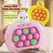 Electronic Quick Push Bubble Game Handle Toys Pop Up Light Fidget Fun Puzzle Ant