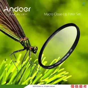 [5S] Andoer 67mm 微距近攝濾鏡套裝 +1 +2 +4 +10 帶袋適用於尼康 D80 D90 D7000