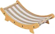 Cat Scratcher Lounge, 2 in 1 Cardboard Cat Scratcher Chair, Multi-Functional Sturdy Wear-Resistant Scratching Toy for Indoor Living Room Bedroom Corner Floor Furniture
