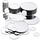 Mini Size round Mirror Small round Mirror Adhesive Mirror round Craft Mirror Til