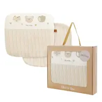 在飛比找PChome24h購物優惠-【奇哥】有機棉乳膠圓型枕禮盒-附布套(29x26x4cm)