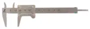 Shinwa measurement pocket vernier caliper 100mm 19518