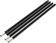 dDanke Aluminum Alloy Telescopic Cross Bar 4-Section 0-300cm Adjustable Backdrop Support Rod for Studio & Home Photography