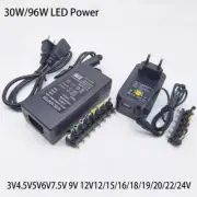 DC12V/15V/16V/18V/19V/20V/24V 4-5A 30W 96W AC Universal Power Adapter Charger