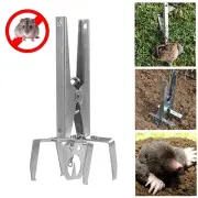 Outdoor Mole Trap Galvanized Steel Mole Clip Durable Mouse Trap