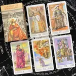 偉特塔羅牌占卜卡牌文藝復興塔羅牌 有中文翻譯新款 TAROT OF THE RENAISSANCE 定制桌遊 有影優選