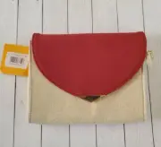 L'Occitane Aveda Makeup Bag En Provence Gold and Red Color